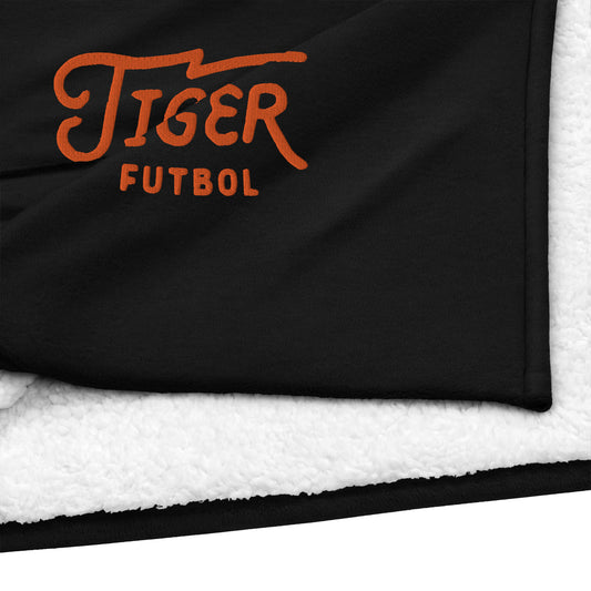 Tiger Futbol Premium Sherpa Blanket